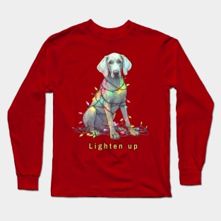 Lighten up Weimaraner Long Sleeve T-Shirt